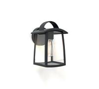 Kelsey applique da esterno E27 nero 40 W 18,5 x 26,5 x 17 cm Nero