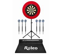 Keltik Ravencore Set Completo Steel Dartsboard Supporto Surround Tappeto 6