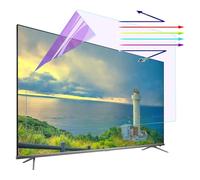 KELUNIS Pellicola salvaschermo TV anti-blu, filtro luce blu da 40-70 pollici Anti UV Film Monitor Riduttore di riflessione TV Glare Shield, protegge i tuoi occhi,75"