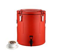 KELUNIS Secchio Isolato di Grande capacità Thermos con Rubinetto Scaldavivande Commerciale per Ristoranti E Feste,20L