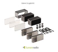 Kelvin PLAY PRO Kit 3 luci RGBACL Luce per telecamera a LED