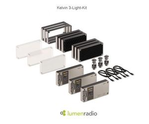 Kelvin PLAY PRO Kit 3 luci RGBACL Luce per telecamera a LED