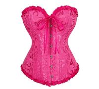 Kelvry Donna Burlesque Bustier Corsetto Corsetti da Sposa Sexy + Perizoma