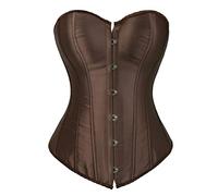 Kelvry Lingerie bustier corsetto disossato basco overbust da donna