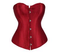 Kelvry Lingerie bustier corsetto disossato basco overbust da donna