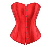 Kelvry Lingerie bustier corsetto disossato basco overbust da donna