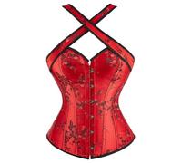 Kelvry Sexy Gothic Corsetto da donna con perizoma S-6XL