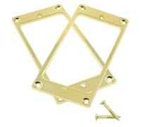 Kemcatui 2 anelli piatti per pickup humbucker, piastra di montaggio per humbucker per chitarra elettrica, anello di ricambio per humbucker