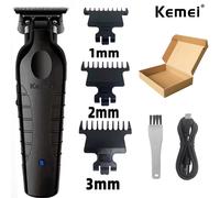 Kemei 2299 Barbiere Cordless Tagliacapelli 0Mm Zero Gapped Carving Clipper Macch