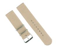 KemEng Nylon Watch Band da 18-24mm classiche cinghie di orologio NATO Nylon, Cachi, 18mm