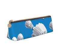 KemEng Volano del fumetto, Astuccio portapenne triangolare Astuccio portapenne portatile in pelle con cerniera Astuccio porta cosmetici