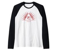 Kemet Geroglifico Occhio di Horus Maglia con Maniche Raglan