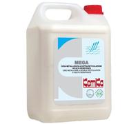 Kemika Mega Cera Metallizzata 5 Kg, Cera Pavimenti PVC Alta Resistenza Traffico