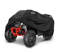 KEMIMOTO Copertura ATV Impermeabile in Tessuto Oxford 300D, Copertura Protezione Esterna Universale con Cintura Antivento e 4 Strisce Riflettenti per ATV Quad Bike, 230 x 110 x 118 cm