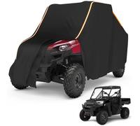 Kemimoto - Copertura impermeabile per UTV a 2 posti, per tutte le condizioni atmosferiche, con striscia riflettente, compatibile con Polaris Ranger RZR, protegge il tuo SxS da pioggia, neve, sporco,