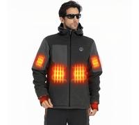 KEMIMOTO Giacca Termica Tattica Uomo con Telecomando App, 8 Zone di Riscaldamento, Giacca Riscaldata con batteria da 20000 mAh