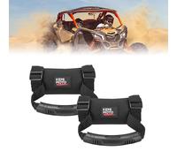 KEMIMOTO Roll Bar UTV Grab Handle Grip Fit 3,8-5,1 cm, compatibile con Polaris RZR/Can-Am Maverick/Cfmoto Zforce/Pioneer Talon/Mule Teryx, cinghie regolabili Stability SXS Accessori