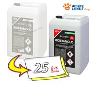 Kemipol BIOETANOLO → 1 / 5 / 25 Lt - Combustibile INODORE per Stufe e Caminetti