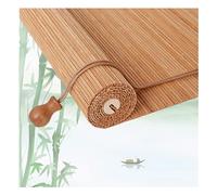 KemNet Bamboo Esterno Tapparelle Bambu Tapparella Bamboo Da Esterno 100x200 150x200 50x100cm 75% Oscuramento Tenda a Rullo in Bambù per Soggiorno Giardino Gazebo Patio Facile Da Installare