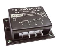 Trasformatore di tensione (kit montato) Kemo M038N Tensione di ingresso (intervallo): 24-26 V/DC Tensione di uscita (gamma): 12 V/DC (Max.)