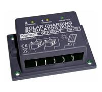 Regolatore di carica solare doppio per pannelli fotovoltaici 12V 16A