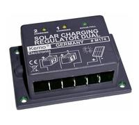 Regolatore di carica solare doppio per pannelli fotovoltaici 12V 16A