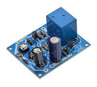 Kemo Electronic - KIT Interruttore a tempo regolabile 2 sec - 5 min a pulsante 12V DC con relè
