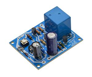 Kemo Electronic - KIT Interruttore a tempo regolabile 2 sec - 5 min a pulsante 12V DC con relè