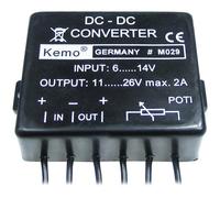 Kemo M029 Convertitore a tensione continua Componente sfuso Tensione ingresso