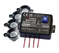 Kemo M094 Repellente per martore ad ultrasuoni con protezione ottica,