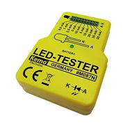 Tester prova diodi LED a correnti constanti alimentato a batteria