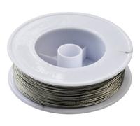 Kemo Z003 Blanke Edelstahl-Litze, ca. 100 m Supporto Adatto per (repellente pe