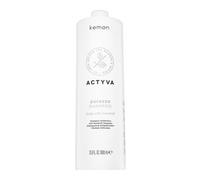 Kemon Actyva Purezza Shampoo shampoo detergente profondo anti forfora per capelli normali e grassi 1000 ml
