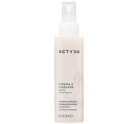 Actyva - Volume e Corposità Spray, Azione Districante e Corporizzante, con Semi di Lino, Effetto Antistatico, Senza Siliconi - 125 ml