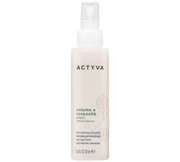 Actyva - Volume e Corposità Spray, Azione Districante e Corporizzante, con Semi di Lino, Effetto Antistatico, Senza Siliconi - 125 ml