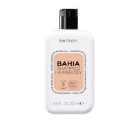Kemon - Bahia Shampoo Doccia Dopo Sole Hair & Body, Ideale Dopo L'Esposizione Al Sole, Rimuove i Residui Di Prodotti Solari, Cloro E Salsedine, Idrata e Ammorbidisce Pelle E Capelli, 250 ml