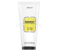 Kemon - Energy Treatment, Trattamento Energizzante Capelli, A Base Di Ginseng e Caffeina, Rinfresca E Rivitalizza Il Cuoio Capelluto, Favorisce La Districabilità Del Capello, 200 ml
