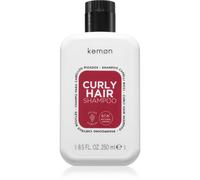 Kemon - Curly Hair Shampoo Per Capelli Ricci E Definiti, Forte Potere Idratante Dell'Acqua Di Riso E Dell'Aloe Vera, Nutre E Rinforza Ogni Riccio, Dona Morbidezza E Lucentezza, 250 ml