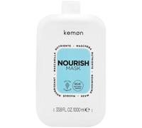 Kemon - Nourish Mask, Maschera Nutriente Per Capelli Sfibrati 1000ml | Secchi E Crespi, A Base Di Burro Di Karitè, Favorisce La Districabilità, Per Capelli Morbidi