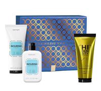 Kemon Nourish Beauty Routine Box - Cofanetto Regalo Nutrizione e Densità con Shampoo, Mask e Hi Density Control