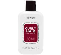 Kemon - Curly Hair Shampoo Per Capelli Ricci E Definiti, Forte Potere Idratante Dell'Acqua Di Riso E Dell'Aloe Vera, Nutre E Rinforza Ogni Riccio, Dona Morbidezza E Lucentezza, 250 ml