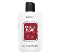 Kemon - Curly Hair Shampoo Per Capelli Ricci E Definiti, Forte Potere Idratante Dell'Acqua Di Riso E Dell'Aloe Vera, Nutre E Rinforza Ogni Riccio, Dona Morbidezza E Lucentezza, 250 ml