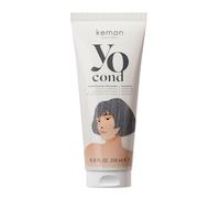 Kemon Yo Cond Antracite - Maschera Riflessante Professionale con Formula YoVeg e Velian Complex, Nutre e Illumina i Capelli in 3 Minuti, 88% Ingredienti Naturali, 200 ml