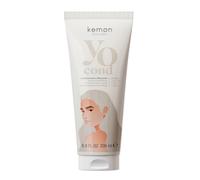 Kemon Yo Cond Platino - Maschera Riflessante Professionale con Formula YoVeg e Velian Complex, Nutre e Illumina i Capelli in 3 Minuti, 88% Ingredienti Naturali, 200 ml