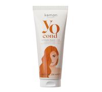 Kemon Yo Cond Rame - Maschera Riflessante Professionale con Formula YoVeg e Velian Complex, Nutre e Illumina i Capelli in 3 Minuti, 88% Ingredienti Naturali, 200 ml