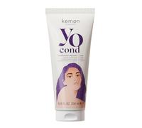 Kemon Yo Cond Viola - Maschera Riflessante Professionale con Formula YoVeg e Velian Complex, Nutre e Illumina i Capelli in 3 Minuti, 88% Ingredienti Naturali, 200 ml