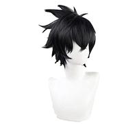Kemono Jihen Anime Kabane Kusaka Cosplay Wig Black Short Hair Heat-resistant Fiber Hair