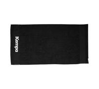 Kempa Asciugamano sportivo per bambini e adulti, nero, 140 x 70 cm