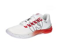 Kempa Attack PRO 2.0 Women, Pallamano, Scarpe Sportive Donna, Bianco/Rosso, 39.5 EU