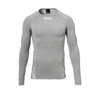 Kempa Attitude Long Sleeve Base Layer Grigio 116 cm Ragazzo